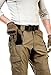 CQR Men's Tactical Pants Lightweight EDC Assault Cargo, Duratex(tlp104) - Black, 32W/30L