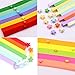 Hapy Shop 4050 Sheets Origami Stars Paper Double Sided 3 Styles 22 Colors Decoration Paper Strips
