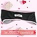 CozyPhones Sleep Headphones - Over Ear Headphones from Ultra Thin Cool Mesh Wired for Side Sleepers, Meditation, Running, Laptop, and Phone - Pink Lycra