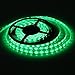 XKTTSUEERCRR Waterproof Blue LED 3528 SMD 300LED 5M 16.4Feet Flexible Light Strip 12V 2A 24W 60LED/M-Green
