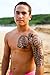 Polynesian Tribal All Black Temporary Tattoo - Hawaii