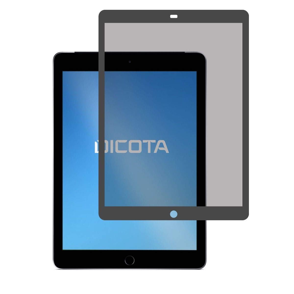 Dicota Secret 2-Way for iPad 2017/2018 / Air / Air2, Magnetic, Black. The Secret 2-Way Privacy Filters prevent your display from viewing from two sides (left/right).