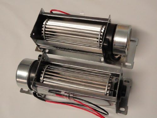 Pair Packed 5" Crossflow 12VDC Car Truck Cooling Fans