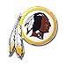 NFL Washington Redskins Die Cut Color Automobile Emblem