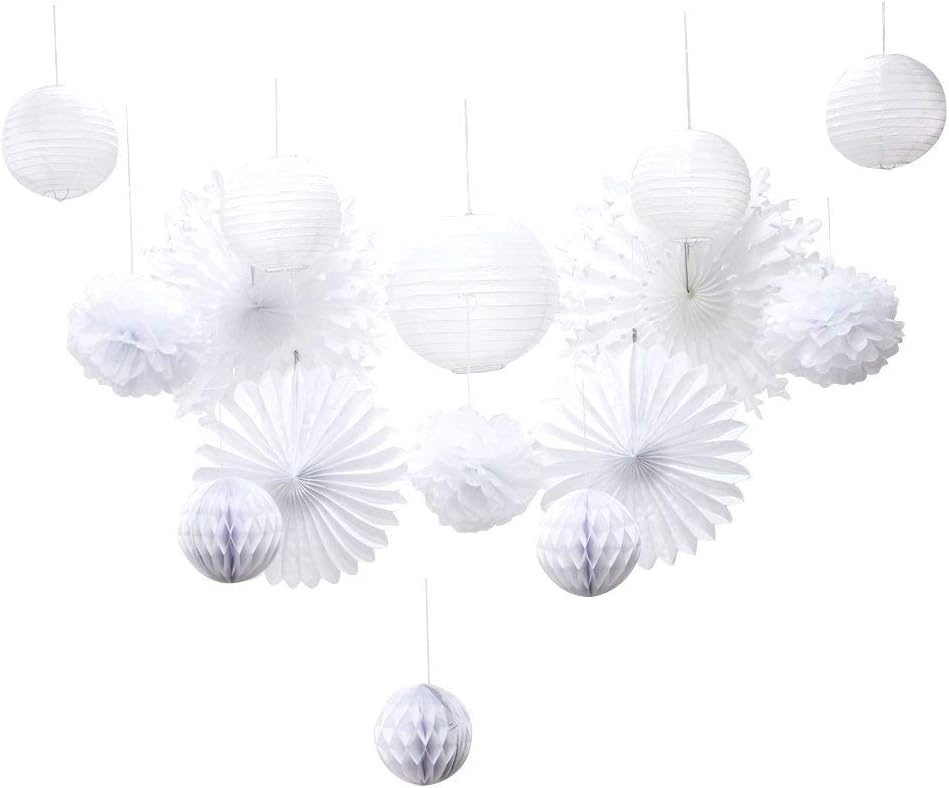 hanging pom poms for nursery