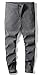 Plaid&Plain Men's Flannel Lined Jeans Fleece Lined Insulated Work Pants Slim Bootcut Jeans