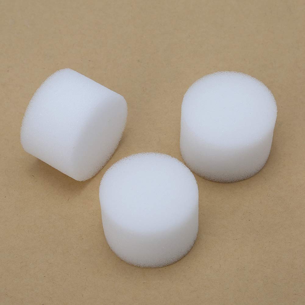 Nikou 50Pcs Soilless Hydroponic Sponges, Planting Gardening Tool Plant Growth Accessories for Vegetable Cultivation System Planting(44 * 30mm)