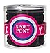L. Erickson Sport Pony, Black, Set of Five - Exceptionally Secure with Gentle Hold
