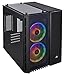 CORSAIR CRYSTAL 280X RGB Micro-ATX Case, 2 RGB Fans, Lighting Node PRO included, Tempered Glass - Black (CC-9011135-WW) primary