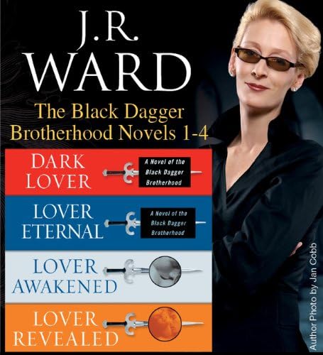 直筆サイン本　Black Dagger シリーズ　J.R. Ward Amazon.com: J.R. Ward The Black Dagger Brotherhood Novels 5-8