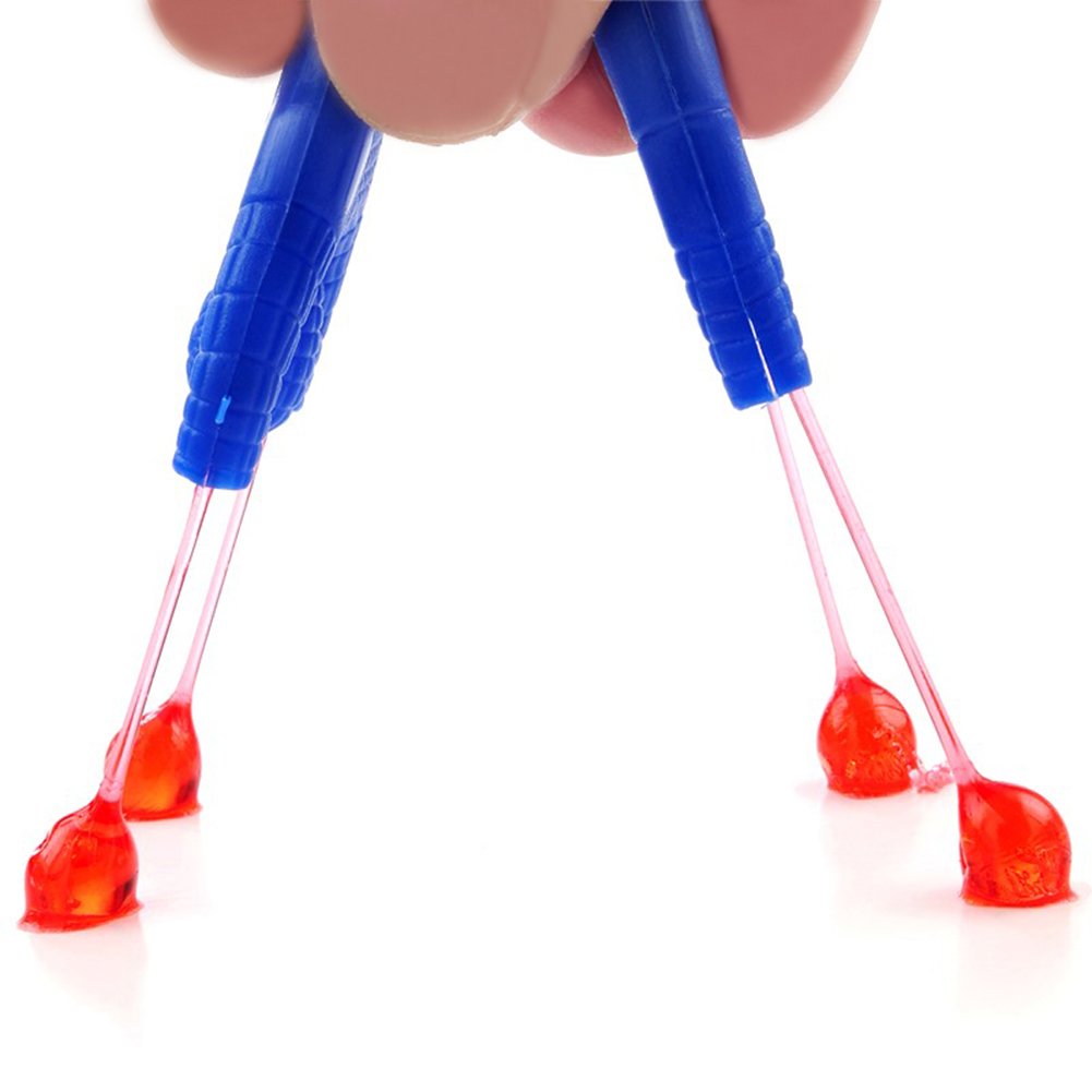 72 x sticky jouet gluante mélange de jouets collantes petit cadeau l\'anniversaire d\'enfant strechy, élastique, amusant couleurs vives - Mains, Escalade murale Homme, Marteaux, Serpents, Grenouilles volantes, Lizards, Scorpions, souris noi