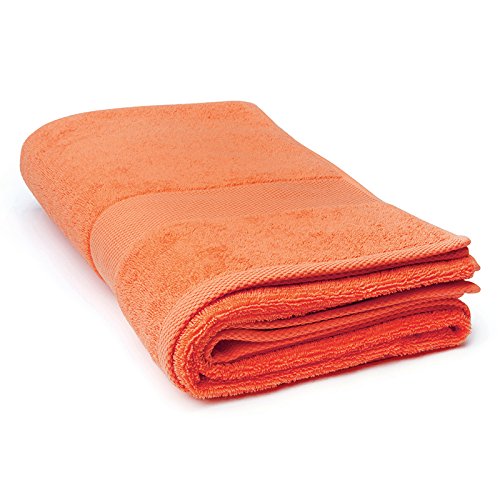 Excelsa Towel, Cotton, Orange, 100 x 150 cm