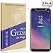 [2-Pack] Samsung Galaxy A6 Plus Tempered Glass Screen Protector, Zeking 0.33mm 2.5D Edge 9H Hardness [Anti Scratch][Anti-Fingerprint] Bubble Free, Lifetime Replacement Warranty