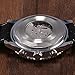 GuTe Classic Mens Pro Automatic Mechanical Wristwatch Black Dial Day&Date Luminous Hands
