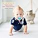 Premium Glow-in-the-dark Boys Pacifier Clips - 3 Binky Holders Pack - Including Ring Silicon Adapters - Never Lose a Paci Even in The Dark - Universal fit - MAM, NUK, Philips Avent Soothie