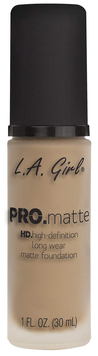 L.A. Girl Pro.matte foundation, Bisque GLM672, 1 fl. oz.