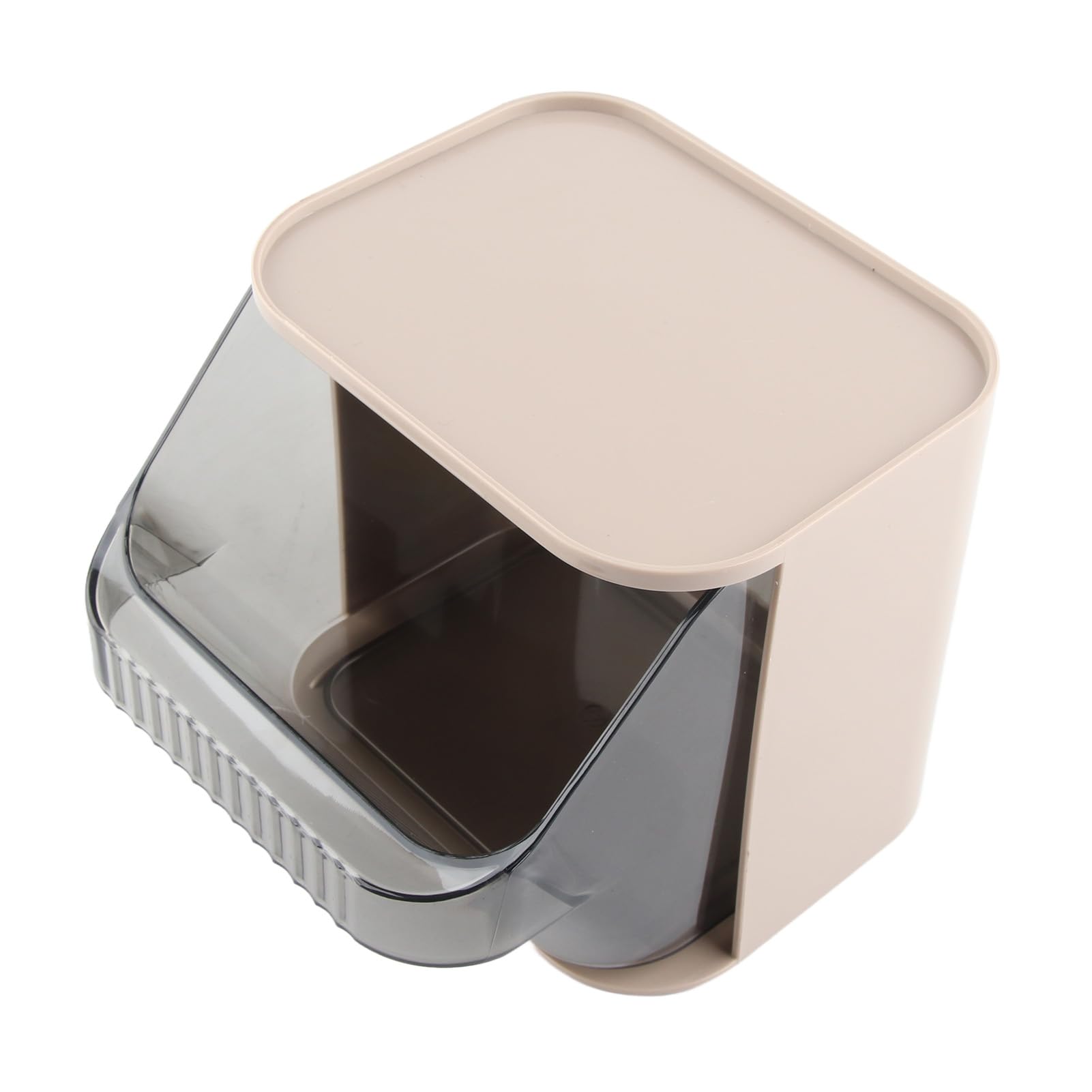 Tea Bag Storage,Tea Box Organiser and Coffee Pod Holder,Handy Tea Box Storage Clear Tea Box with Lid Kitchen Countertop Storage Caddy Multi-Purpose Storage Box for Tea Bags