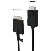 Gimgan One Connect Invisible Cable BN39-02687A/B for Neo QLED 8K Smart TVs - Compatible with QN95A, QN700A, QN800A, QN900A - 1FT (30CM), Black