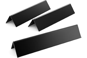 RUSHARE 7635 15.3" Flavorizer Bars for Weber Spirit Grill Parts, Grill Replacement Parts for Weber Spirit I & II 200 Series, Spirit E210 S210 E220 S220 Gas Grill with Front Control Knobs, Porcelain-enameled