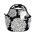 Gourmet Getaway Soft Neoprene Lunch Tote Bag - Lightweight, Insulated and Reusable