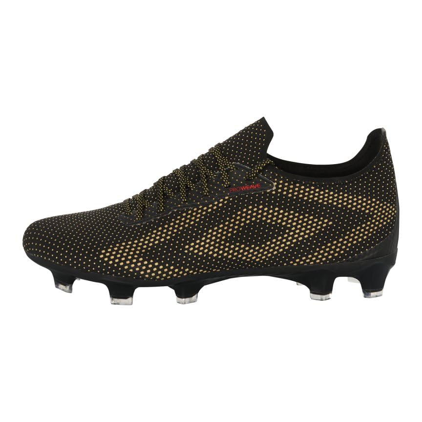 Umbro Men's Velocita Matrix Pro FG Soccer Cleat, Black/Gold/Red, 11.5 at Amazon