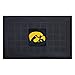 FANMATS 11393 Iowa Hawkeyes Heavy Duty Vinyl Medallion Outdoor Door Mat - 19.5in. x 31in.