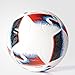 adidas Performance Euro 16 Top Replique Soccer Ball, White/Bright Blue/Solar Red/Silver Metallic, Size 5