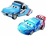 Disney/Pixar Cars Raoul Caroule and Bruno Motoreau Diecast Vehicle, 2-Pack
