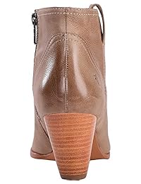 FRYE Reina - Botas de piel con puntera puntiaguda para mujer