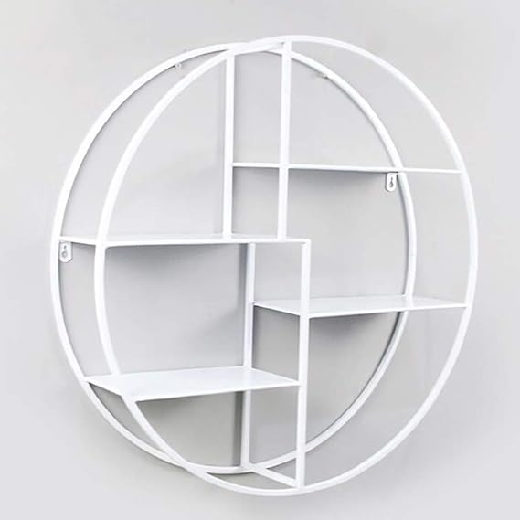 WallMounted Industrial Style Wrought Iron Wall Shelf