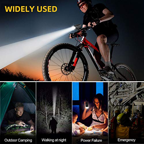 image for USION Bicycle Headlight NEWEST, USB Rechargeable Bike Light Front 800 