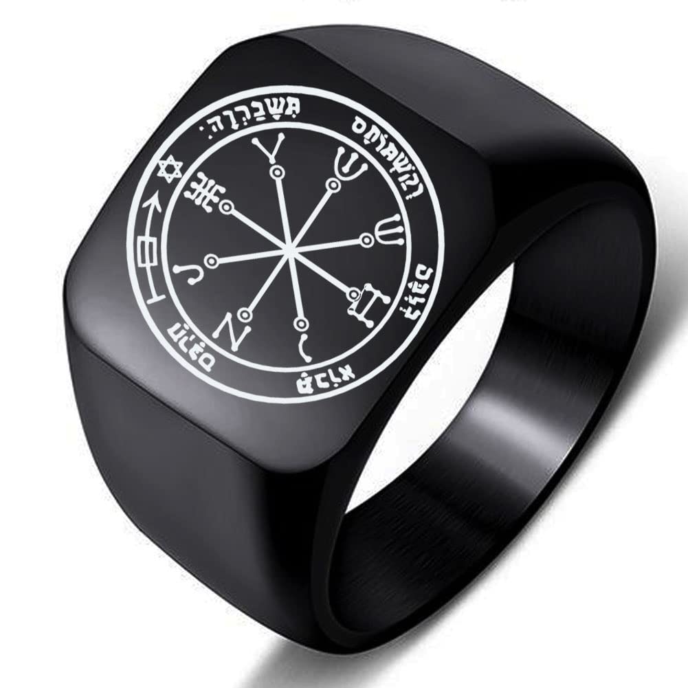 ZOVIVI Detailed Engraved Sixth Pentacle of Mars for