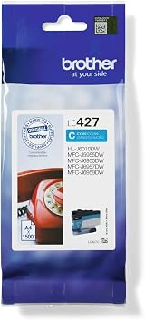 Brother LC-427C Cyan Inkjet Cartridge Standard Yield Genuine