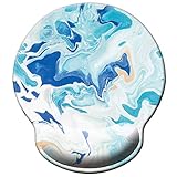 HEVITDA Ergonomic Mouse Pad with Wrist Rest Support