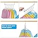 Pretigo Space Saving Hangers 10 Pack Wonder Clothes Hangers Stainless Steel Magic Hanger Cascading Hanger Updated Hook Design Closet Organizer Hanger