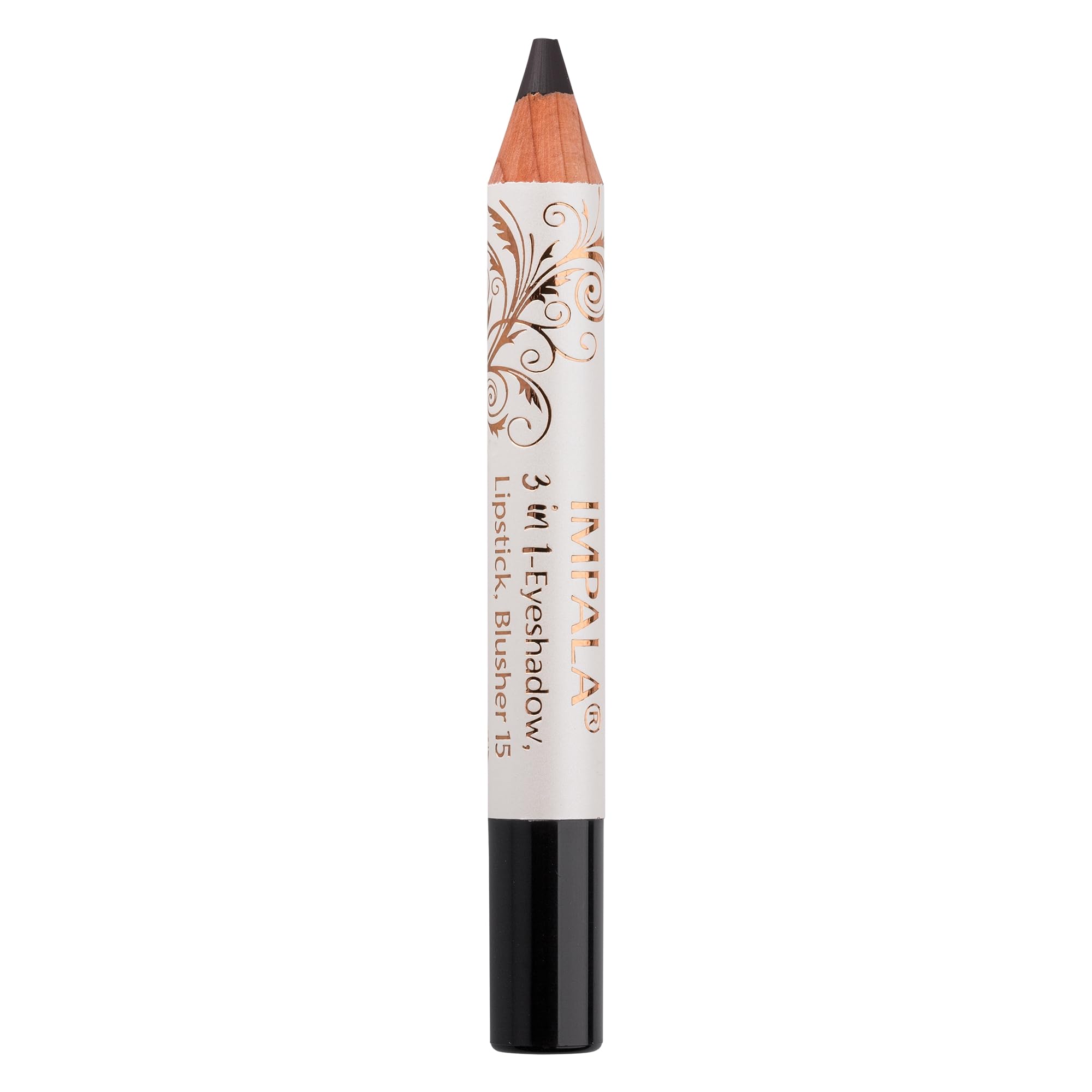 IMPALA | 3-in-1 Jumbo Pencil, Color 20 Black | Eyeshadow, Lipstick, and Blush | Perfect Blending | Soft and Long-Lasting Texture | Intense Colors | Easy to Apply โ image 1