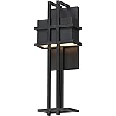 Maxim Lighting 30774BK Prairie - 12W 1 LED Wall Sconce-17 Inch Tall and 6.5 Inch Wide