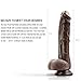 Beauty Molly Superior 8 Inch Realistic Dildo with Suction Cup Anal Sex Toys, 11.8 Ounce
