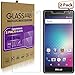 [2-Pack] Blu R1 HD Tempered Glass Screen Protector,Lifetime Replacement Warranty