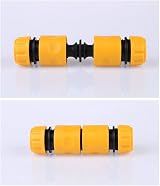 TOPWAYS Hose Fitting Repair Set 2x Quick End Connector 1/2" & 1x Double Male view 5