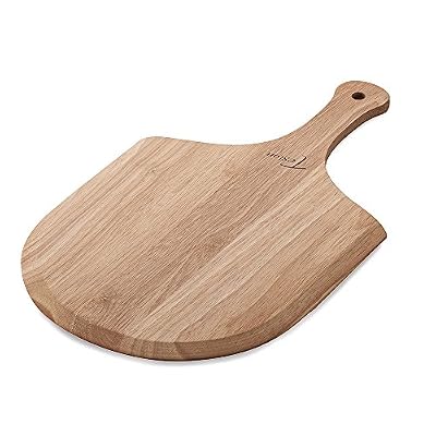 Tesion Rubber Wood Pizza Peel 12-Inch X 20-Inch Kitchen Supply Oven Accessories for Homemade Pizza