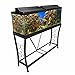 Aquatic Fundamentals Metal Aquarium Stand (55 Gallon, Black)