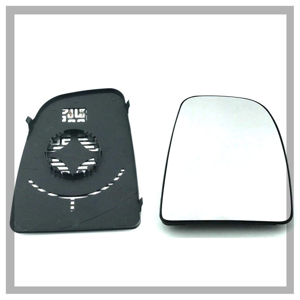 Fits Peugeot Boxer, For 2006 to 2020 Heated Base Convex Wing Mirror RIGHT HAND (UK Driver Side)