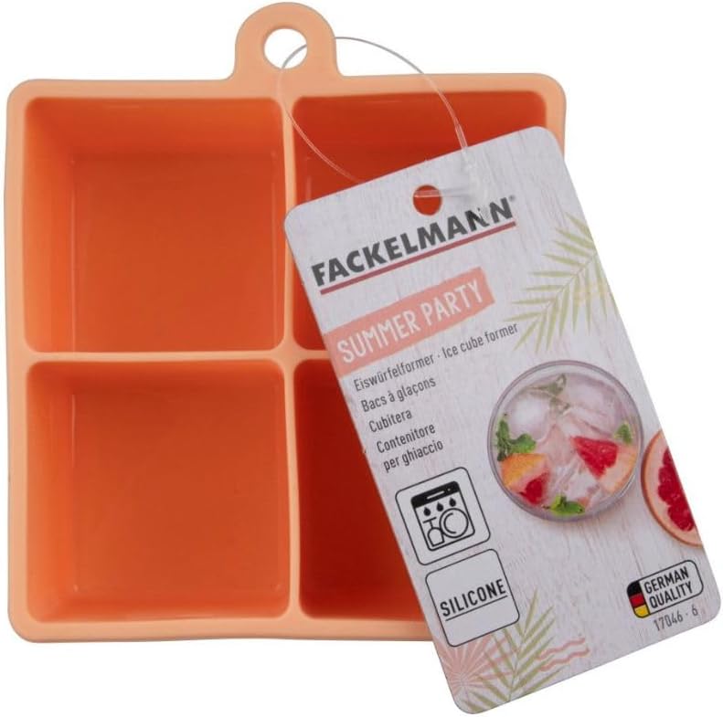 17046 - Bandeja para cubitos de hielo de silicona, bandeja de hielo, molde de hielo, bandeja de hielo, molde de hielo, molde de hielo, molde de hielo, molde de hielo, silicona, 9,5 x 4,5 x