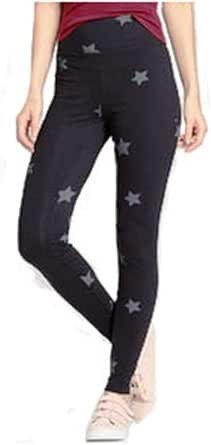 High Waisted Star Print Leggings (XS 
