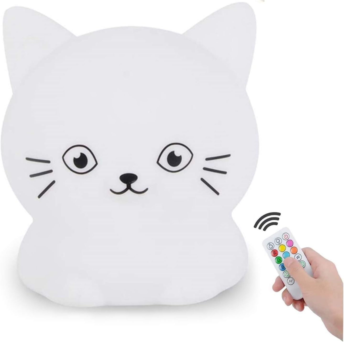 Glinrui Cat Night Light Children's Room Lights Bedroom Sleep Bedside lamp