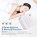 White Noise Machine, Moing Sound Machine for Relaxation Sleep Soother with High Fidelity Nature Sounds, White Noise and Lullabies - Sound Soother & White Noise Machine Portable Sleep Sound Therapy