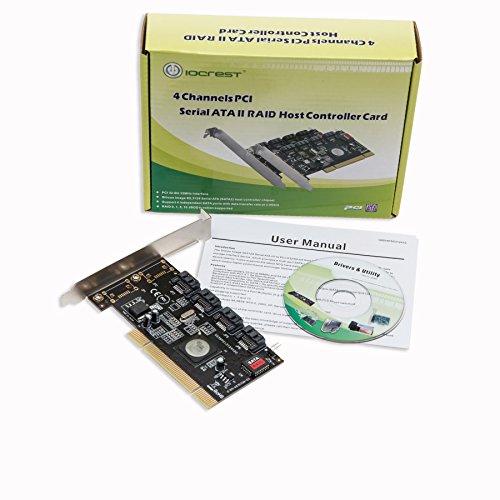 IOCrest SATA II 4 x PCI RAID Host Controller Card SY-PCI40010