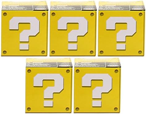 Jakks Pacific Toys - Super Mario - Micro Figures Wave 2 - BLIND BOXES (5 Pack Lot)(1 inch)