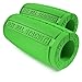 Alpha Grips 2.0 - Extreme Arm Blaster - Best Dumbbell and Barbell Thick Bar Adapter (Green)